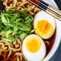 Ramen Egg - ajitsuke tamago - soy sauce egg an easy recipe for creamy soy sauce eggs for ramen noodles. #japanesefood #eggrecipe