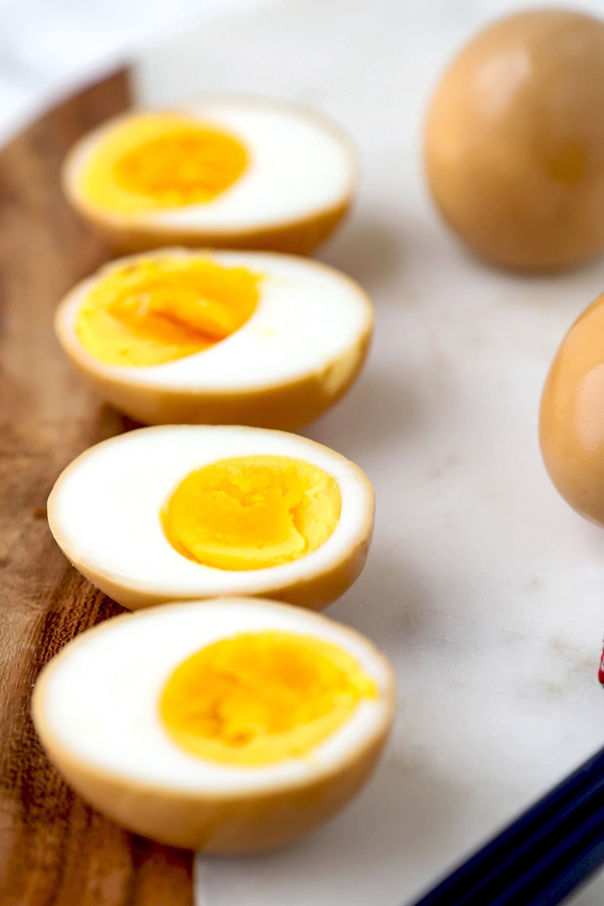 Ramen Egg - ajitsuke tamago - soy sauce egg an easy recipe for creamy soy sauce eggs for ramen noodles. #japanesefood #eggrecipe